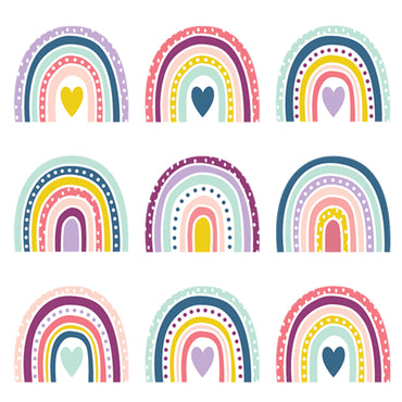 Oh Happy Day Rainbows Stickers, 12 Packs