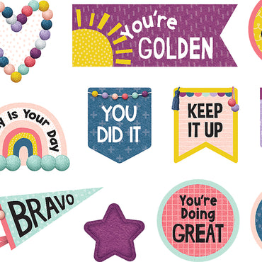 Oh Happy Day Stickers, 120 Stickers Per Pack, 12 Packs