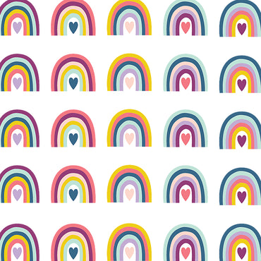 Oh Happy Day Rainbows Mini Stickers, 378 Per Pack, 12 Packs