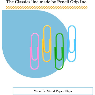 The Classics™ Paper Clips, 2", Assorted Colors, 30 Per Pack, 24 Packs