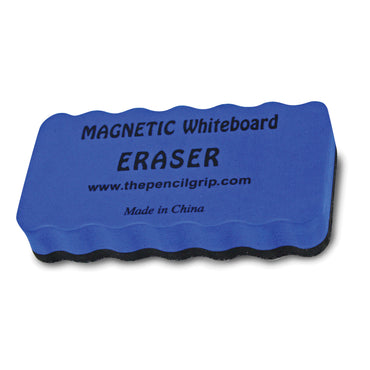 Magnetic Whiteboard Eraser, 4" x 2", Blue, Pack of 24