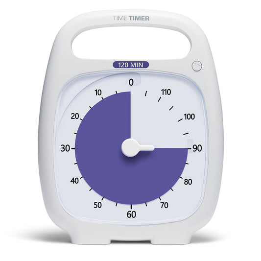 PLUS® 120 Minute Timer, White