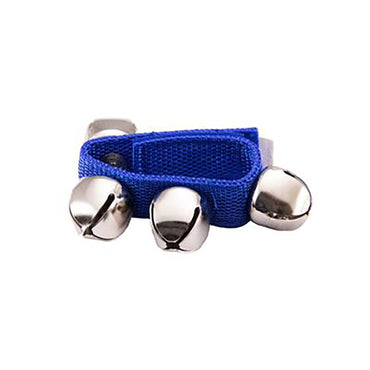 Wrist Bells, Blue, Pack of 6