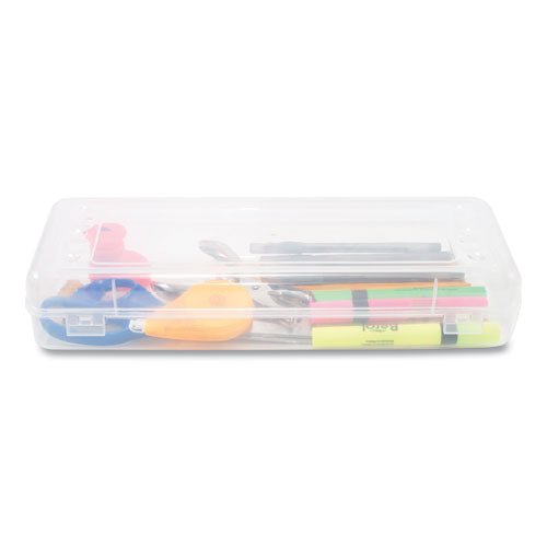 Stretch Art Box, Polypropylene, 13.25 X 5 X 2.3, Clear