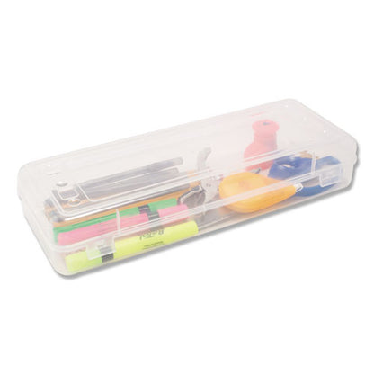 Stretch Art Box, Polypropylene, 13.25 X 5 X 2.3, Clear