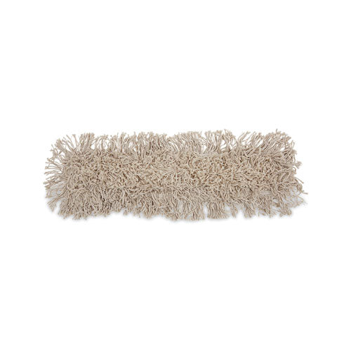 Mop Head, Dust, Cotton, 24 X 3, White