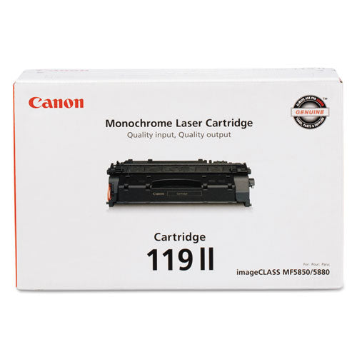 3480b001 (crg-119 Ii) High-yield Toner, 6,400 Page-yield, Black