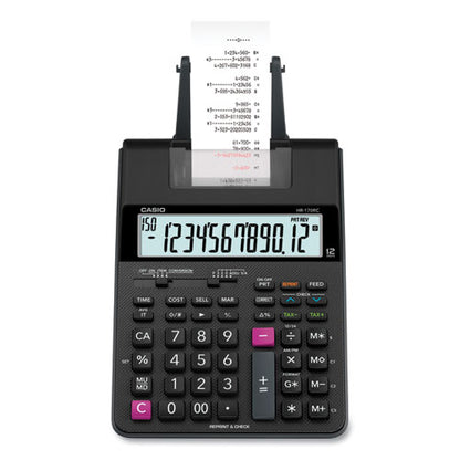 Hr170r Printing Calculator, Black/red Print, 2 Lines/sec