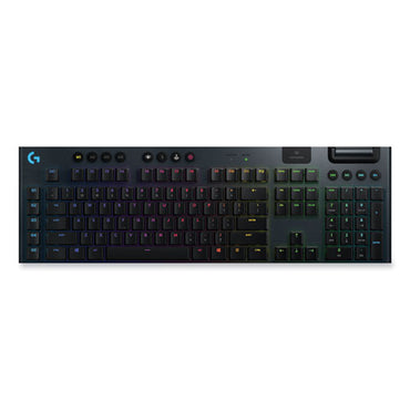 G915 Lightspeed Wireless Rgb Mechanical Gaming Keyboard, Tactile Keys, Black