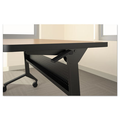 Flip-n-go Table Base, 46.88w X 21.25d X 27.88h, Black