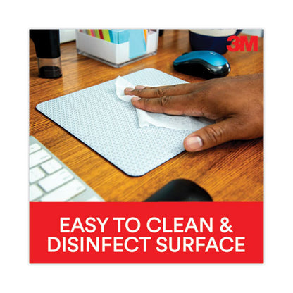 Precise Mouse Pad With Nonskid Back, 9 X 8, Bitmap Design