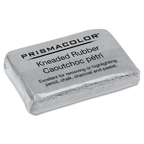 Design Kneaded Rubber Art Eraser, For Pencil Marks, Rectangular Block, Large, Gray