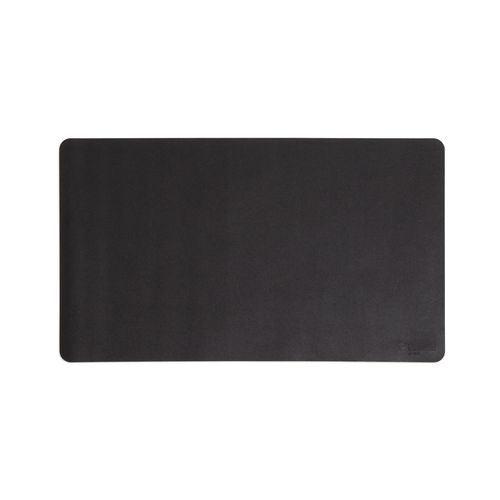 Vegan Leather Desk Pads, 36 X 17, Charcoal