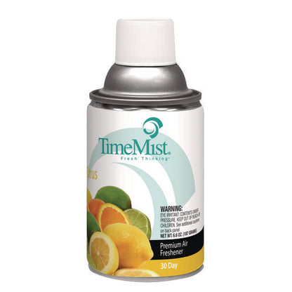 Premium Metered Air Freshener Refill, Citrus, 6.6 Oz Aerosol Spray