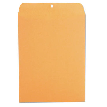 Kraft Clasp Envelope, #93, Square Flap, Clasp/gummed Closure, 9.5 X 12.5, Brown Kraft, 100/box