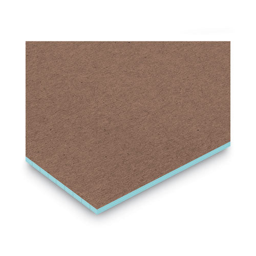 Colored Perforated Ruled Writing Pads, Wide/legal Rule, 50 Blue 8.5 X 11 Sheets, Dozen