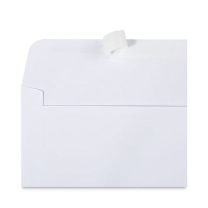 Peel Seal Strip Business Envelope, #6 3/4, Square Flap, Self-adhesive Closure, 3.63 X 6.5, White, 100/box