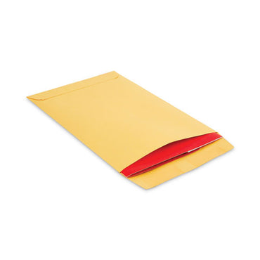 Catalog Envelope, 28 Lb Bond Weight Kraft, #1 3/4, Square Flap, Gummed Closure, 6.5 X 9.5, Brown Kraft, 500/box