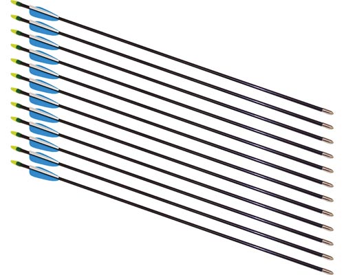 26" Fiberglass Arrows - 72 Arrows