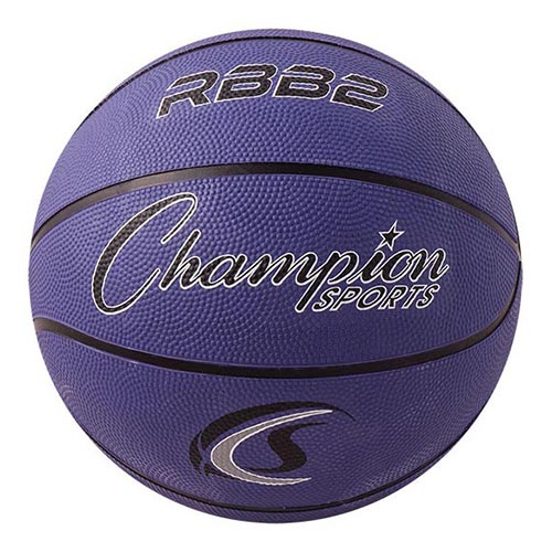 Champion Sports Rubber Basketball - Junior (purple)