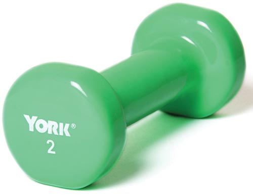 Pair Of Vinyl-coated Dumbbells - 2 Lbs