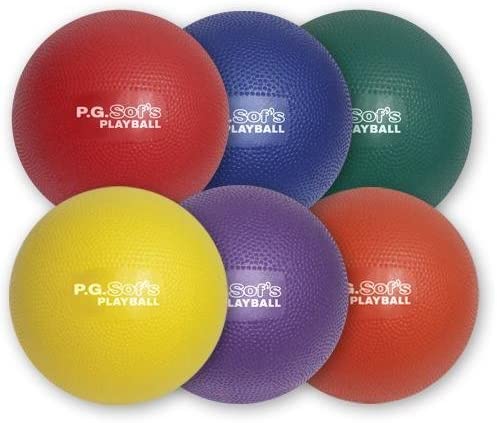 Pull Buoy Pg Sofs Playground Balls - 8" (set Of 6)