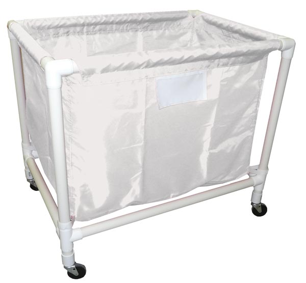 Large Pvc/nylon Equip. Cart - White