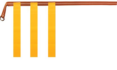 Rip Flag Football Belts - (12 Belts, 36 Flags) Large    - Yellow