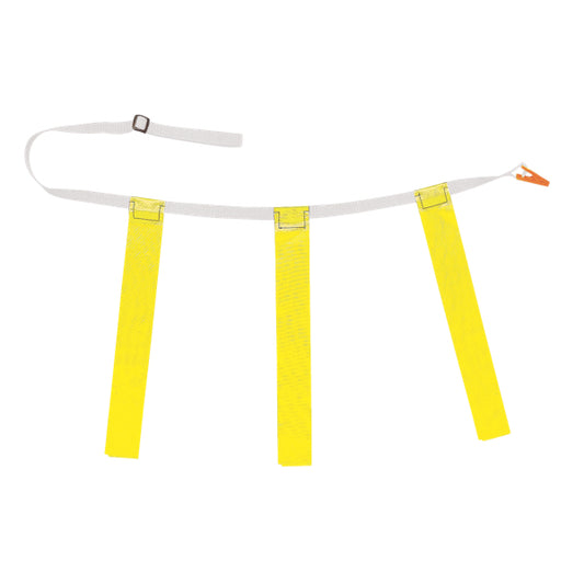 25"-31" Three-flag Belts - Yellow