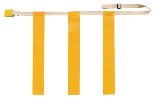 Triple Threat Flag Football Belt - X-large - Yellow