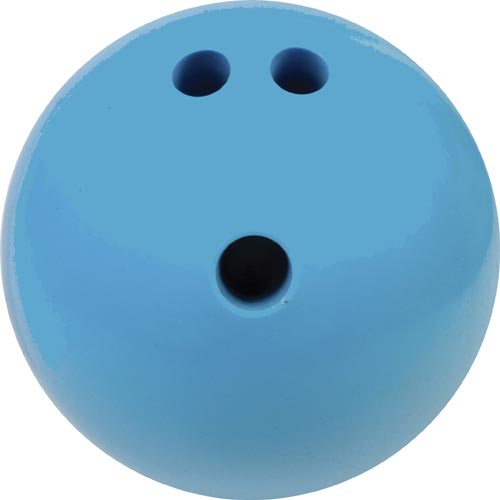 Champion Sports Rubberized Bowling Ball - 4 Lbs. (blue)