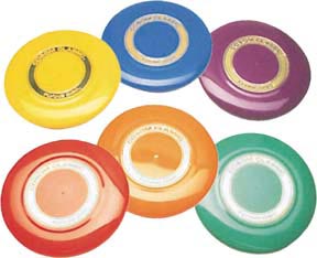 9" Rainbow Discs - Set Of 6