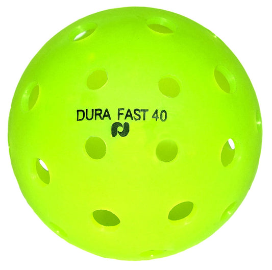 Dura Fast 40 Outdoor Pickleball - Neon Green