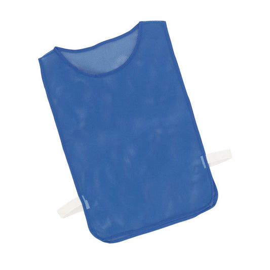 Adult Nylon Mesh Pinnie - Blue