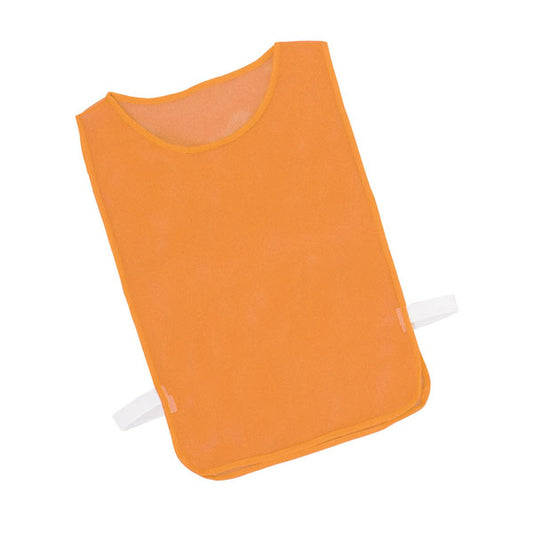 Adult Nylon Mesh Pinnie - Orange