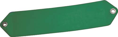 3/8" Vandal-proof Rubber Swing Seat - Green