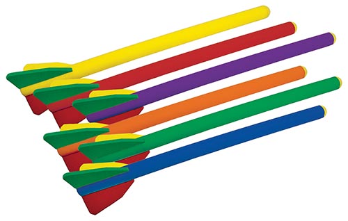 P.e. Foam Javelins (set Of 6)