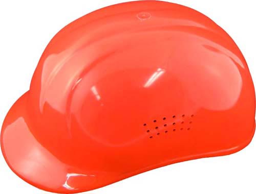 Hi-viz Orange Helmet