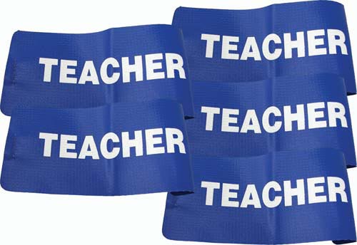 I.d. Armbands - Teacher (set Of 5)