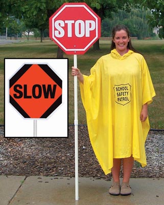 Stop/slow Sign W/o Lights