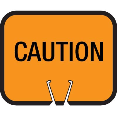 Snap-on Cone Sign - Caution