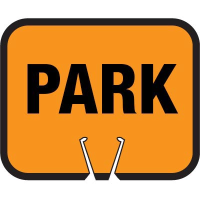 Snap-on Cone Sign - Park