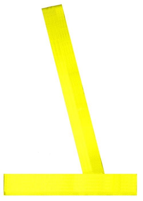 Yellow Safety Patrol Belt - Medium