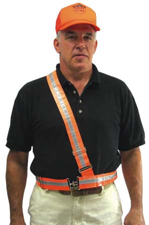 Fluorescent Reflective Belt - Single Strap