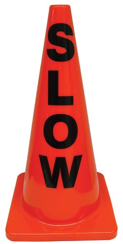 28" Message Cone - Slow