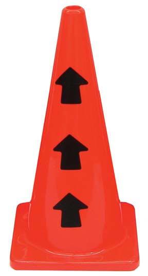 28" Directional Arrow Cone - Straight Ahead