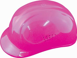 Hi-viz Safety Patrol Helmet - Pink