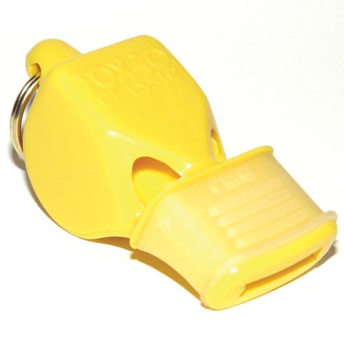 Fox Classic Cmg Officials Whistle & Lanyard - Yellow